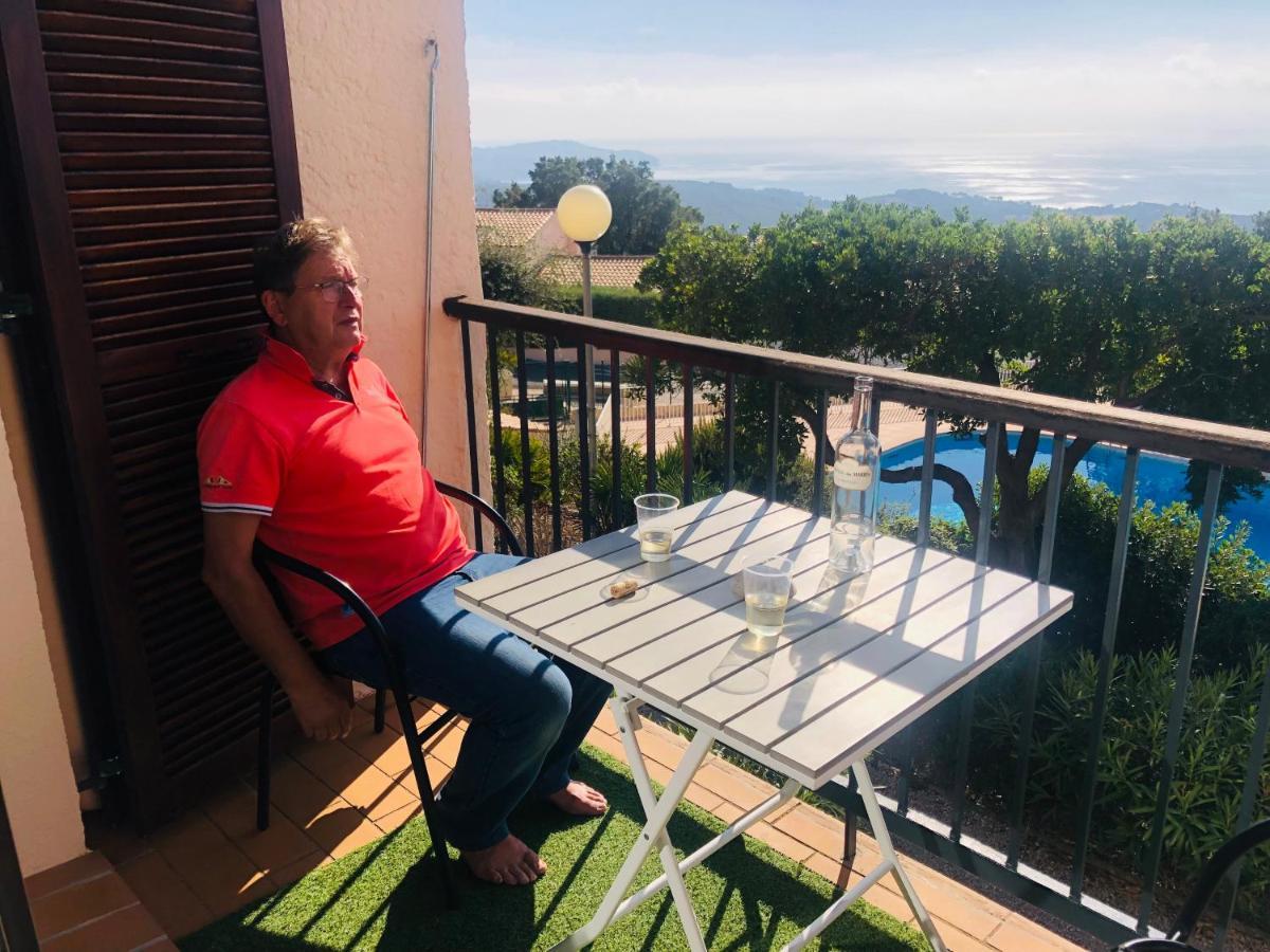 Studio Pool House Vue Mer Panoramique Amazing Sea View Wifi Linge Linen Inclut Aircondition La Croix-Valmer Εξωτερικό φωτογραφία